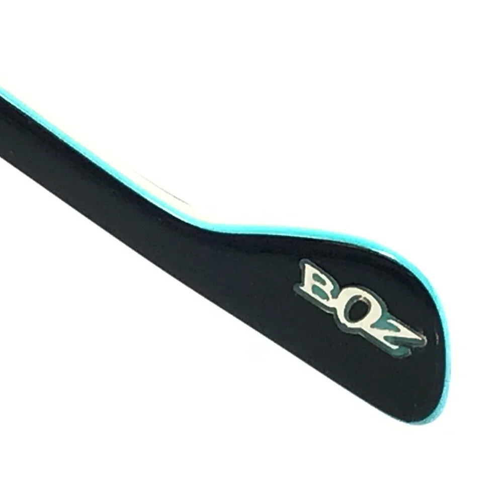 BOZ Eyeglasses Frames JANET 5000 Pink Gold Black Cat Eye 48-19-140